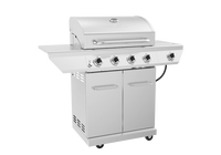 4-Burner Gas Grill with Side Burner