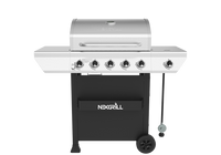 5-Burner Grill with Stainless Steel Side Burner