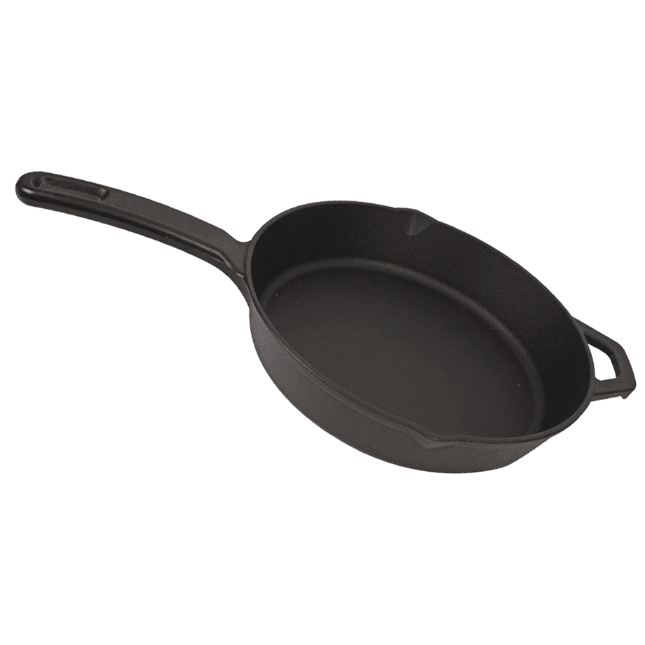 round cast iron skillet