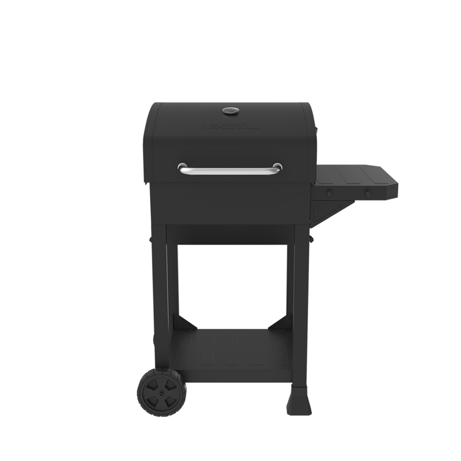 Charcoal Grill with Side Shelf