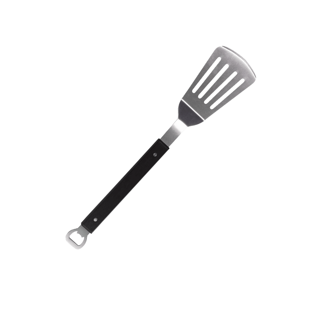 spatula with wooden handle